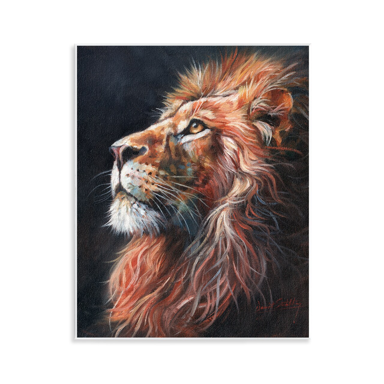 Stupell Industries Look Of The Lion Wall Plaque, design by David Stribbling